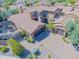 Luxury home with large backyard, three-car garage, and gated entry at 17808 N 57Th Pl, Scottsdale, AZ 85254