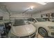Two-car garage with overhead storage at 17808 N 57Th Pl, Scottsdale, AZ 85254
