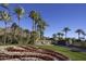 Gated entrance with landscaping and water feature at 6311 E Phoenician Blvd # 21, Scottsdale, AZ 85251