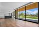 Bright living area with sliding doors and golf course views at 6311 E Phoenician Blvd # 21, Scottsdale, AZ 85251