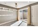 Bright dining area with sliding glass door to patio at 1045 N Granite Reef Rd, Scottsdale, AZ 85257