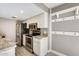 Modern kitchen with granite countertops and stainless steel appliances at 1045 N Granite Reef Rd, Scottsdale, AZ 85257
