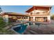 Home with a large pool and backyard patio at 944 S Grand --, Mesa, AZ 85210