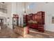 Modern kitchen with dark wood cabinets and granite countertops at 944 S Grand --, Mesa, AZ 85210