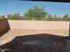 Large backyard with block wall and open space at 21048 E Arroyo Verde Dr, Queen Creek, AZ 85142