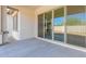 Covered patio with sliding glass doors at 21048 E Arroyo Verde Dr, Queen Creek, AZ 85142