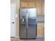 Stainless steel refrigerator with water and ice dispenser at 12956 W El Sueno Ct, Sun City West, AZ 85375