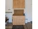 Garage workshop with pegboard and workbench at 12956 W El Sueno Ct, Sun City West, AZ 85375