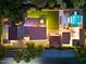 Luxury property; expansive grounds, multiple buildings, and a large pool are visible from above at 341 E Monte Vista Rd, Phoenix, AZ 85004