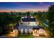 Aerial view of a stunning home with city skyline in the background at 341 E Monte Vista Rd, Phoenix, AZ 85004