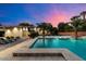 Stunning rectangular pool with a spa and plenty of lounge space at 341 E Monte Vista Rd, Phoenix, AZ 85004