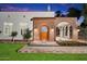 Brick entryway with arched doorway, creating a welcoming entrance at 341 E Monte Vista Rd, Phoenix, AZ 85004