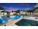 Luxury pool and spa with integrated hot tub and expansive patio at 341 E Monte Vista Rd, Phoenix, AZ 85004