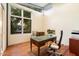 Bright office with large windows and hardwood floors at 341 E Monte Vista Rd, Phoenix, AZ 85004