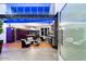 Open living space with modern fireplace and kitchen views at 341 E Monte Vista Rd, Phoenix, AZ 85004