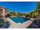 Stunning pool and spacious patio perfect for outdoor relaxation and gatherings at 4333 S Pony Rider Trl, Gold Canyon, AZ 85118