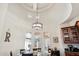 Breakfast nook with glass-top table, offering backyard views at 18119 W Narramore Rd, Goodyear, AZ 85338