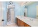 Bathroom with double vanity and shower/tub combo at 5389 S Scott Pl, Chandler, AZ 85249