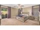Bright bedroom with sliding door to backyard access at 5389 S Scott Pl, Chandler, AZ 85249