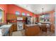Eat-in kitchen with granite countertops, wood cabinets, and stainless steel appliances at 4683 E Nightingale Ln, Gilbert, AZ 85298
