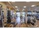 Modern gym with cardio and strength training equipment at 7473 E Soaring Eagle Way, Scottsdale, AZ 85266