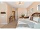 Main bedroom with access to the bathroom and ample natural light at 7473 E Soaring Eagle Way, Scottsdale, AZ 85266