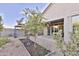 Backyard with patio, garden, and fruit trees at 30346 W Columbus Ave, Buckeye, AZ 85396