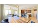 Modern kitchen with wood cabinets and an island at 15409 W Corrine Dr, Surprise, AZ 85379