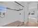 Modern bathroom with a walk-in shower and glass enclosure at 22427 E Oriole Way, Queen Creek, AZ 85142