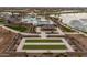 Well-maintained bocce ball courts in a community setting at 22427 E Oriole Way, Queen Creek, AZ 85142