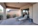 Relaxing patio with comfortable lounge chairs, offering a peaceful outdoor space at 22455 N 55Th St, Phoenix, AZ 85054