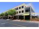Street-level view of shops and restaurants in a vibrant commercial center at 22455 N 55Th St, Phoenix, AZ 85054