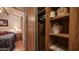 Bedroom closet with shelving and hanging rod at 312 S Emerald Dr, Apache Junction, AZ 85119