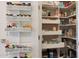 Well-organized pantry with ample shelving and storage at 10538 W Quail Ave, Peoria, AZ 85382