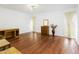 Spacious bedroom with hardwood floors and ample natural light at 9701 W Oak Ridge Dr, Sun City, AZ 85351
