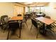 Well-lit meeting room with tables and chairs at 1509 E Indian Wells Dr, Chandler, AZ 85249