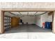 Spacious garage with built-in shelving and extra storage at 26 S Quinn Cir # 7, Mesa, AZ 85206
