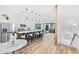 Modern kitchen with island and stainless steel appliances at 4220 N 32Nd St # 4, Phoenix, AZ 85018