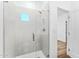 Modern glass-enclosed shower with a sleek design at 4220 N 32Nd St # 4, Phoenix, AZ 85018