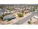 Aerial view of a residential neighborhood showcasing houses and pools at 17226 N 29Th Dr, Phoenix, AZ 85053