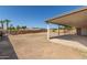 Large backyard with covered patio, providing ample space for outdoor activities at 17226 N 29Th Dr, Phoenix, AZ 85053
