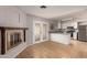 Modern kitchen with stainless steel appliances and a breakfast bar at 17226 N 29Th Dr, Phoenix, AZ 85053