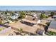 Aerial view of a house with a large backyard and covered patio at 17226 N 29Th Dr, Phoenix, AZ 85053
