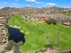 Golf course with pond and mountain views at 15120 E Vermillion Dr, Fountain Hills, AZ 85268