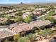 Aerial view of a luxury community with golf course at 15120 E Vermillion Dr, Fountain Hills, AZ 85268
