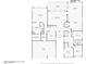 One-story home floor plan, featuring primary bedroom, multiple bedrooms, kitchen, and living areas at 15120 E Vermillion Dr, Fountain Hills, AZ 85268