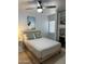 Bright bedroom with a double bed and built-in closet at 6415 S Newberry Rd # C, Tempe, AZ 85283