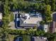 Aerial view showing the house, pool, and surrounding landscape at 6644 E Exeter Blvd, Scottsdale, AZ 85251
