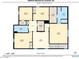 Second floor plan showing bedrooms, closets, and bathrooms at 14029 W Valentine St, Surprise, AZ 85379