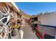 Bikes and storage in side yard with shade at 7830 N 17Th Ave, Phoenix, AZ 85021